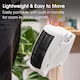 image 7 of Abode AFH1001 Electric Heater White 2000W Cooling Fan Mode with 2 Heat Settings