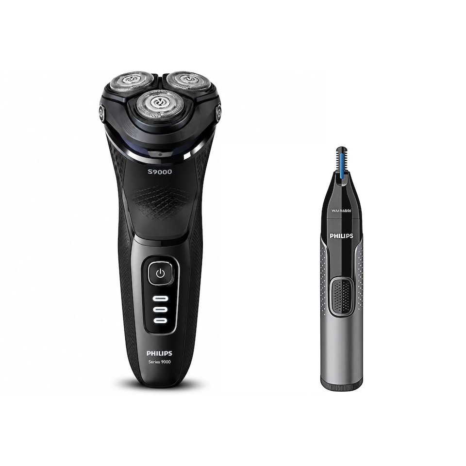 image 1 of Philips S3244/12 & NT3650/16 Ear Nose Trimmer  in Black
