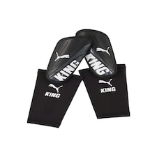 Puma King Sleeve Shin Guard - Small - Black/White - Puma - P03093301S