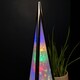 image 3 of Premier 45cm Holographic Pyramid with Multi Colour LED Lights