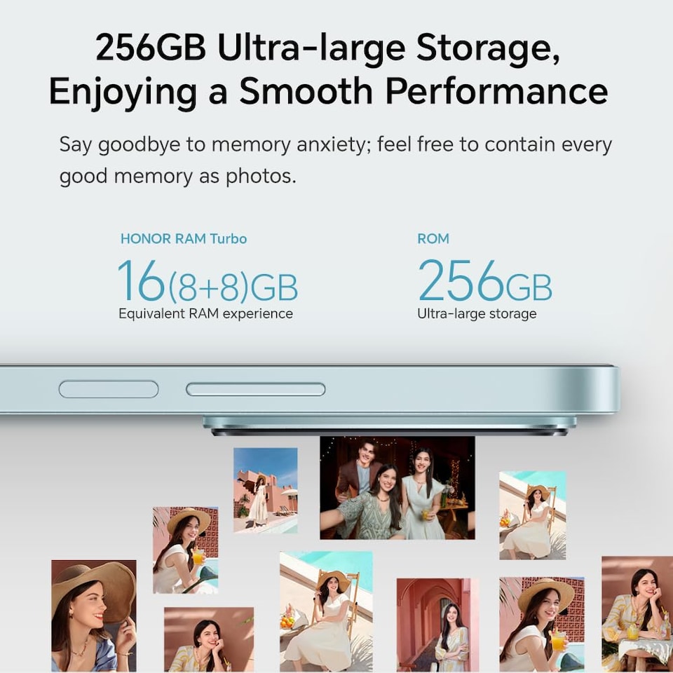 image 1 of Honor 200 Lite 5G 8GB RAM 256GB Black