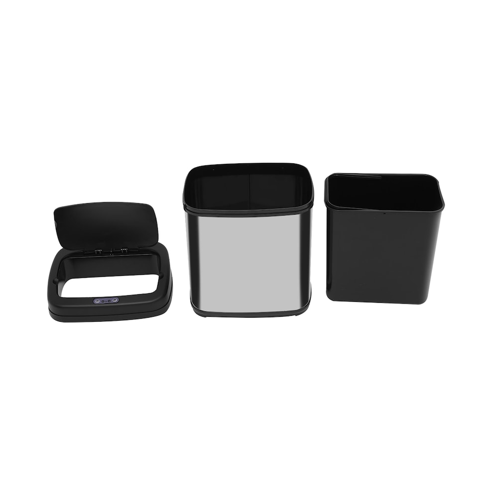 image 1 of HOMCOM Automatic Sensor Dustbin Stainless Steel Rubbish Waste Bin Trash 20L 