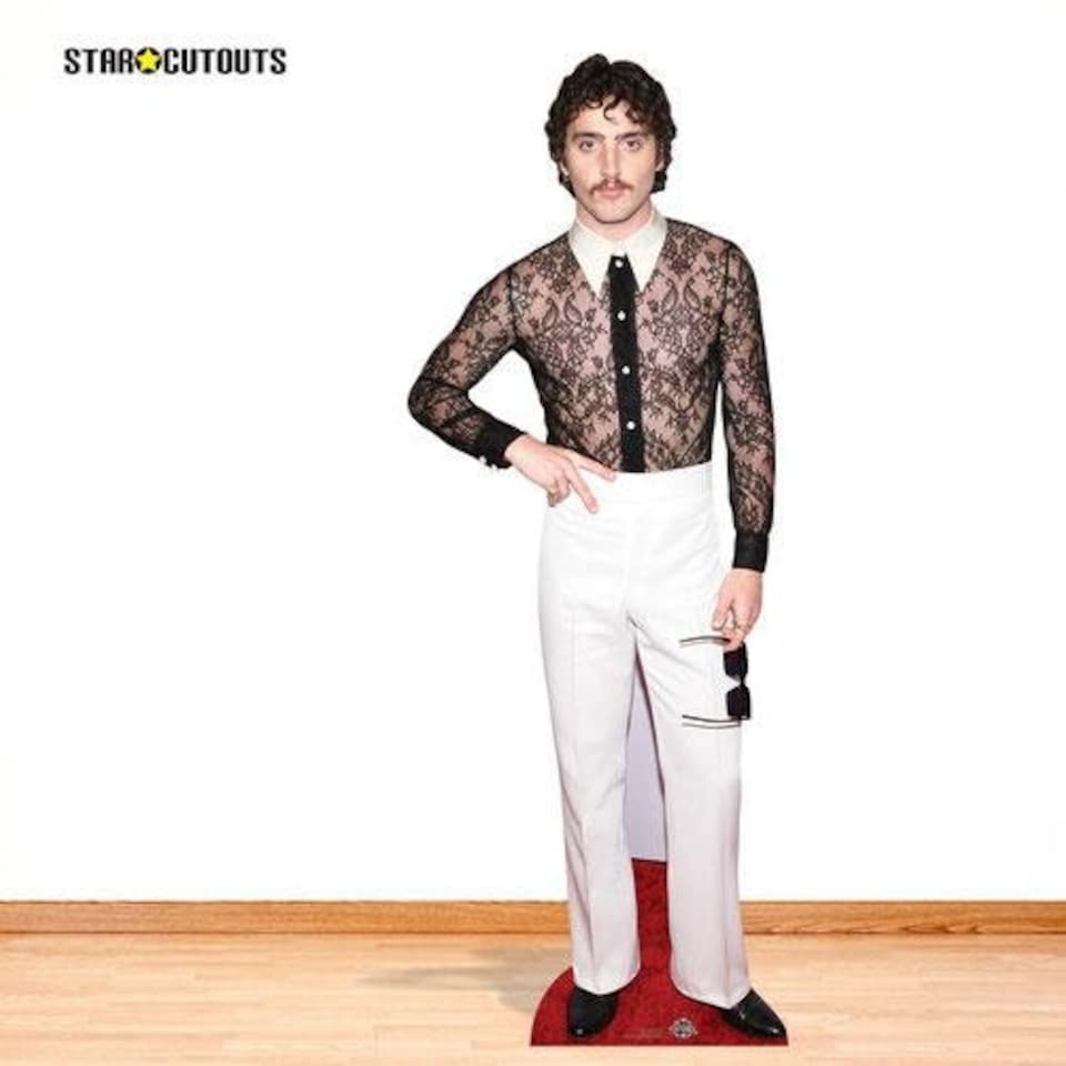 image 1 of Benson Boone Lace Shirt Lifesize Cardboard Cutout 185cm