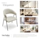image 7 of Dining Chair Bedano - woven fabric, padded, 150 kg load capacity - Set of 4 Grey | Greige