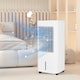 image 10 of HOMCOM Portable Air Cooler with Humidifier, Ice Packs, Oscillation, White