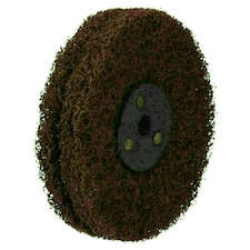 Coarse Abrasive Scotch Mop Rust Paint Removal Polishing Buffing 4" x 2 Row