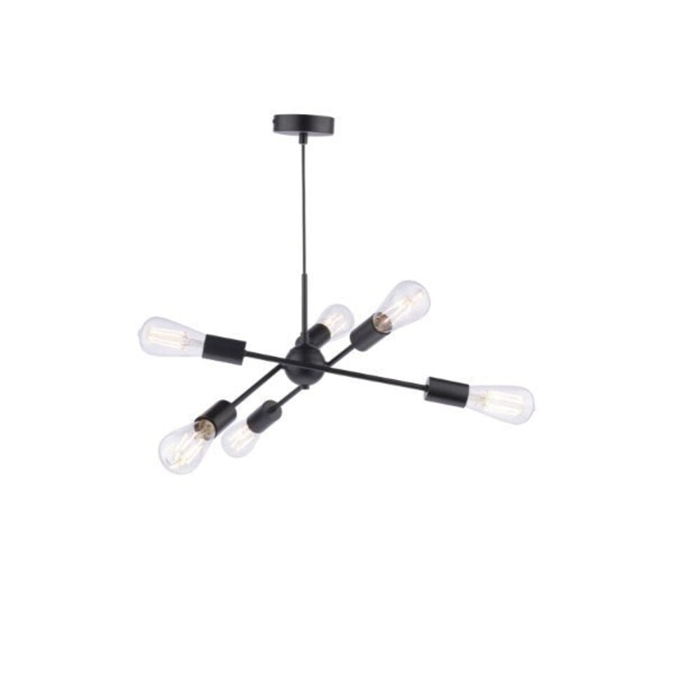 image 1 of Benji Matt Black Ceiling Pendant