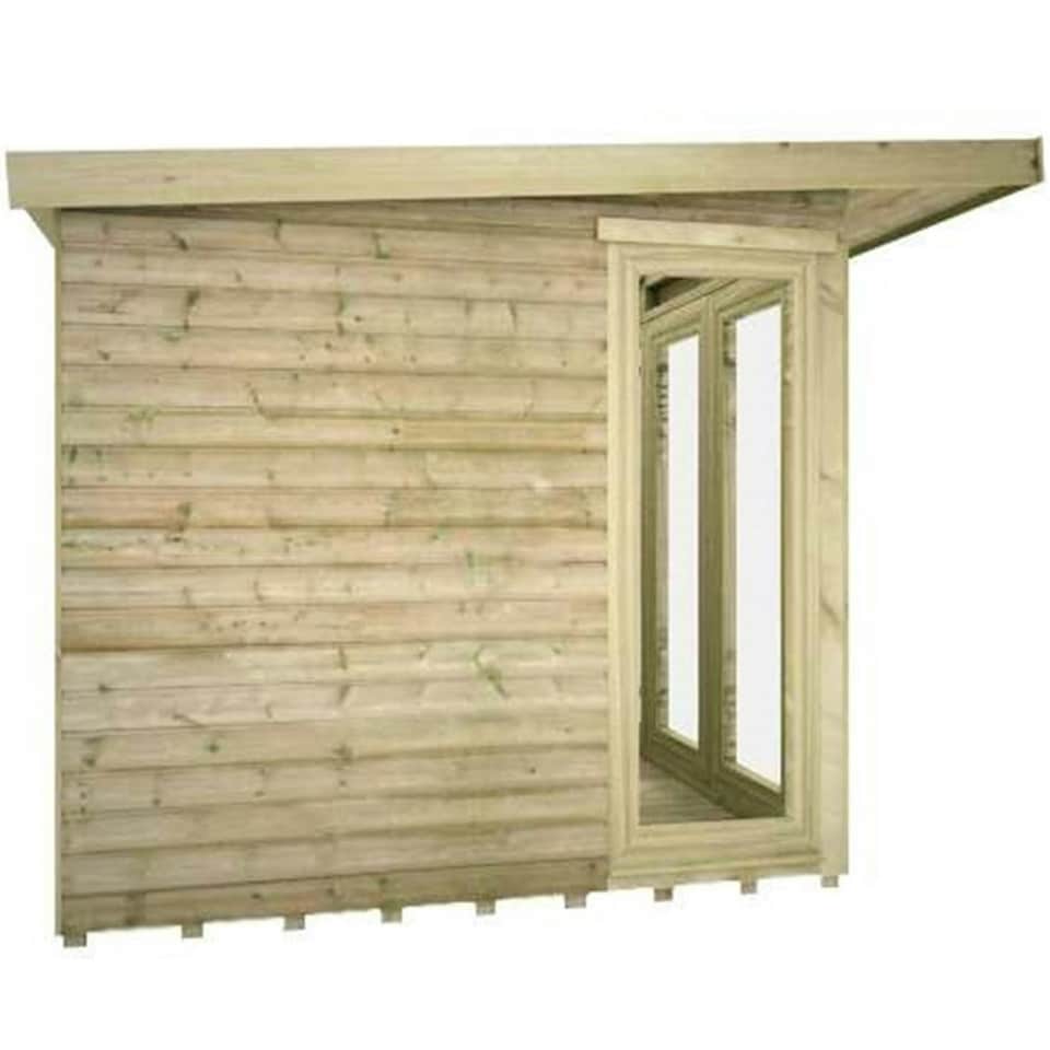image 1 of 12ft x 8ft (3.65m x 2.43m) Wooden Garden Room 16mm Tongue and Groove (16mm Tongue and Groove Floor and Roof) (12 x 8) (12x8)