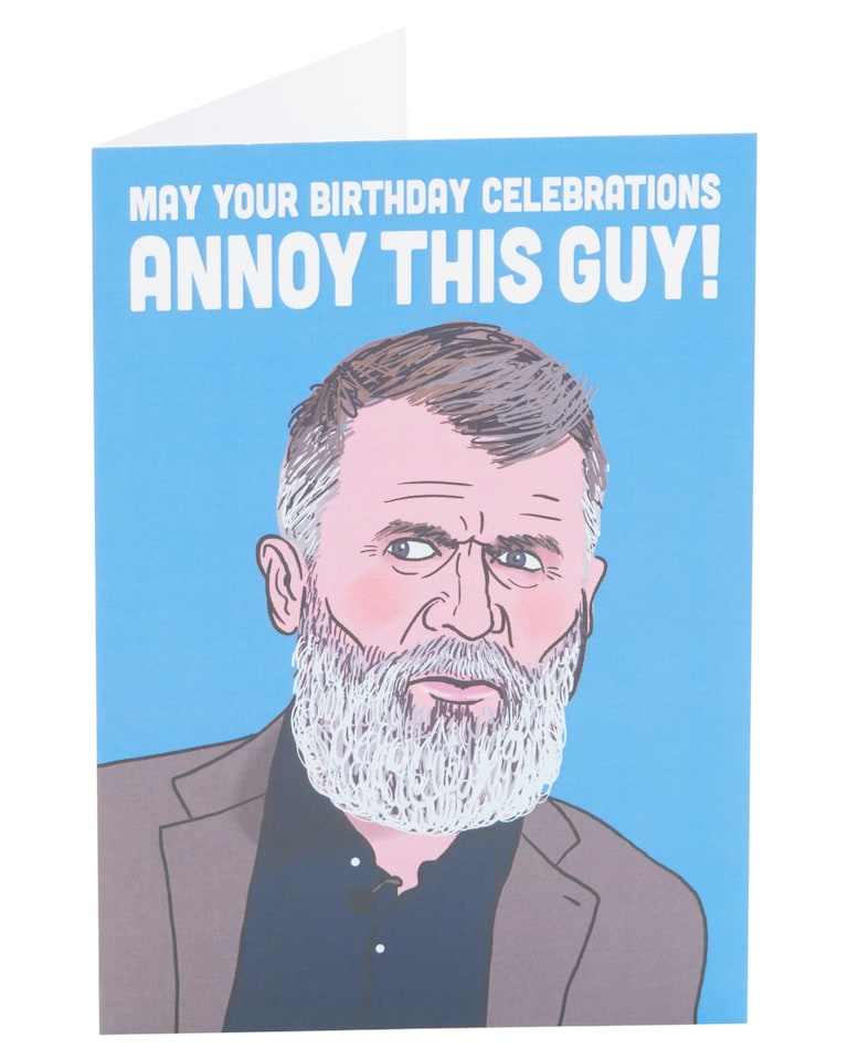 image 1 of Humour Birthday Card - Annoy This Guy