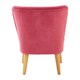 image 5 of Premier Kids Chair, Comfortable Seating Pink Velvet Chair, Easy to Clean Bedroom Chair, Adjustable Small Chair