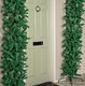 image 2 of 8ft (2.50m) Double Door Artificial Christmas Tree Arch in Green with 1296 Tips