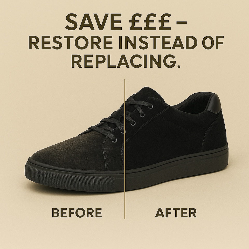 image 1 of Suede & Nubuck Renovator Spray - Revitalise & Protect - 250ml - Black