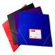 image 8 of Janrax A4 Black 3 Flap Folder with Elasticated Closure