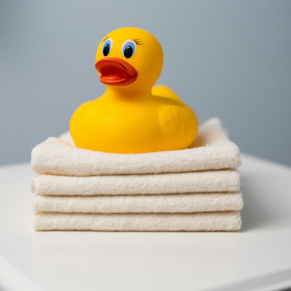 image 1 of Lulujo Organic Cotton Facecloths (Set Of 4)