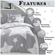 image 6 of VELVETIO Superstar Duvet Cover Set Soft Polycotton Reversible Kids Beddings Pink | Blush Pink | Single