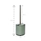 image 3 of Showerdrape Echo Sage Green Steel Toilet Brush & Holder | Green | Sage Green | 1