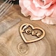image 2 of Wooden Love Script Table Confetti 4cm - Pack of 12