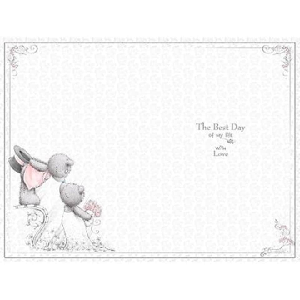 image 1 of Wife Wedding Cute Me to You Tatty Teddy Couple Greetings Card