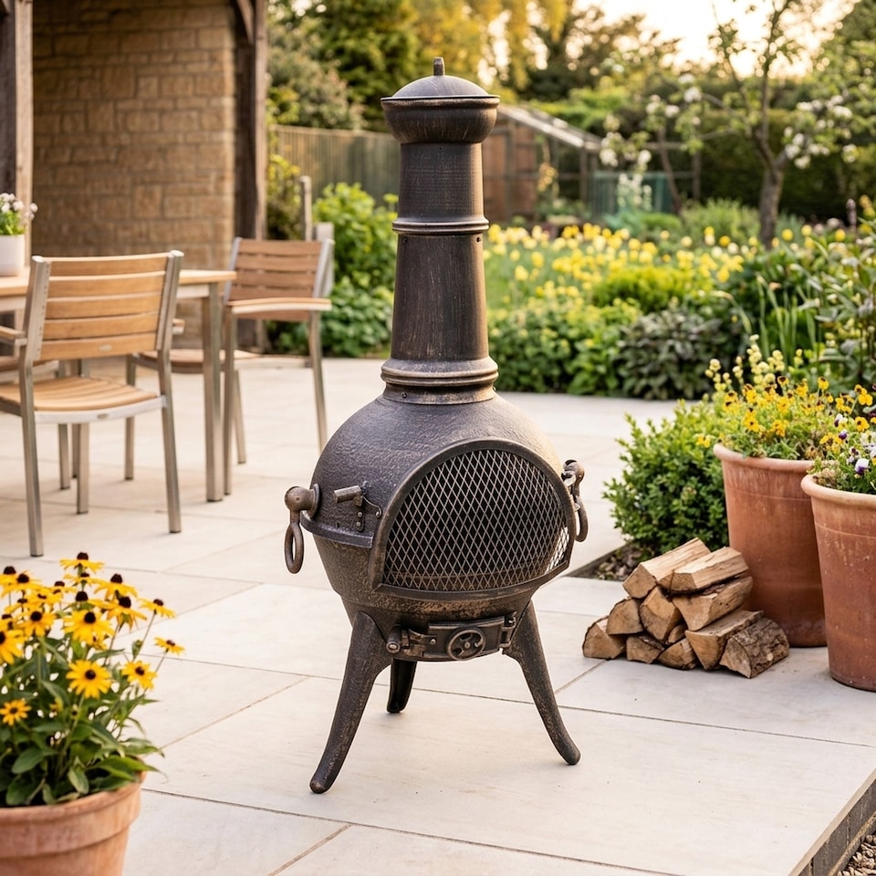 image 1 of Grande Clasico Traditional Chimenea