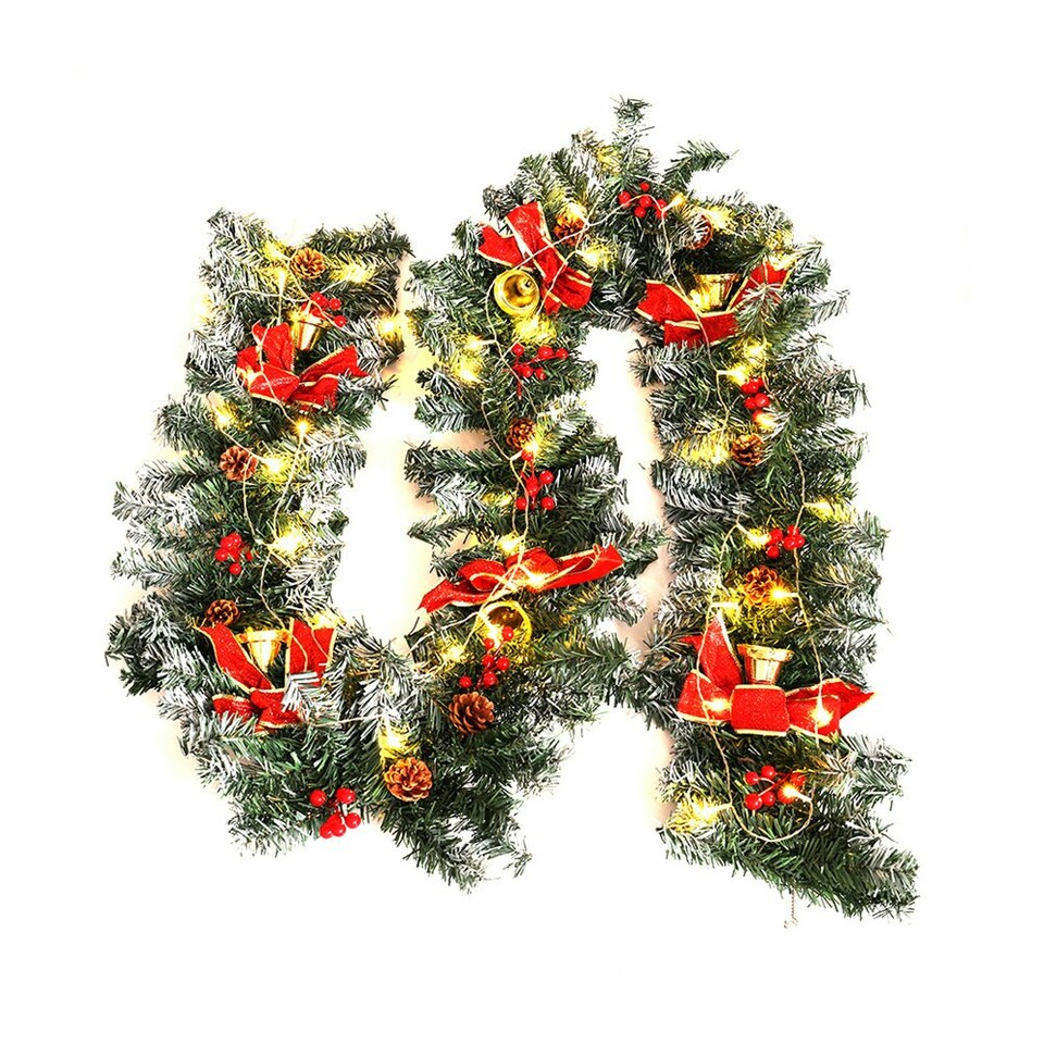 image 1 of Living and Home Artificial Spruced Christmas Garland Holiday Decoration