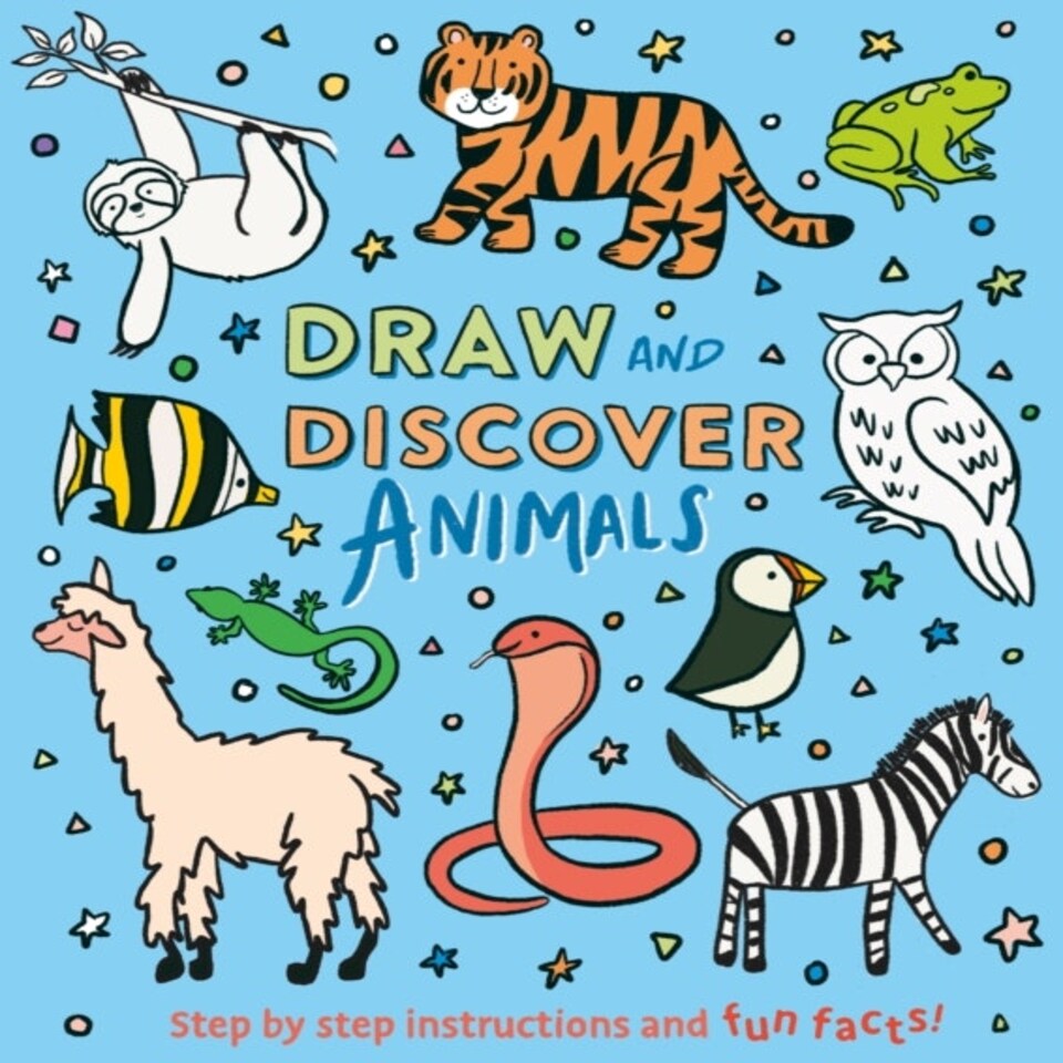 Draw & Discover Animals