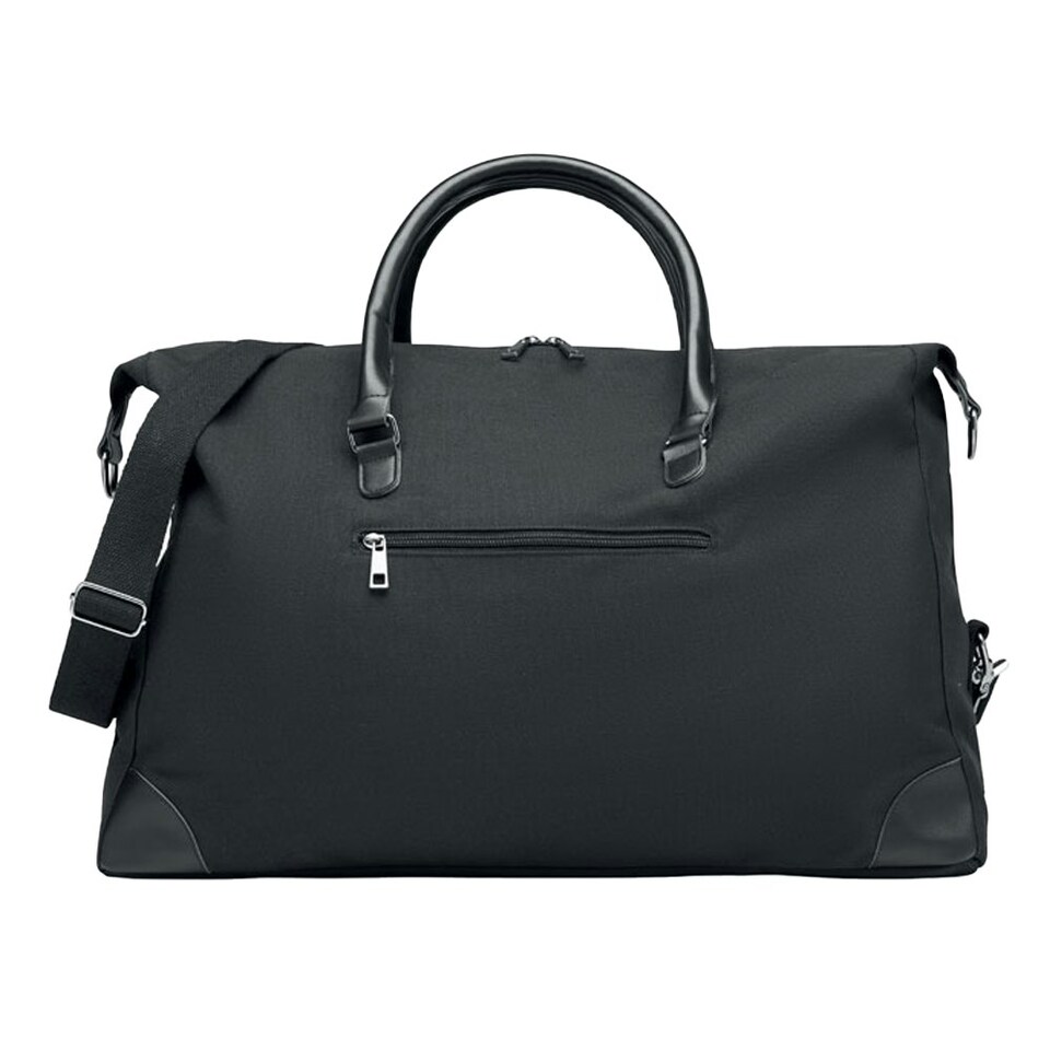 image 1 of MidOcean Monaco Canvas Weekend Bag - Black - One Size Black