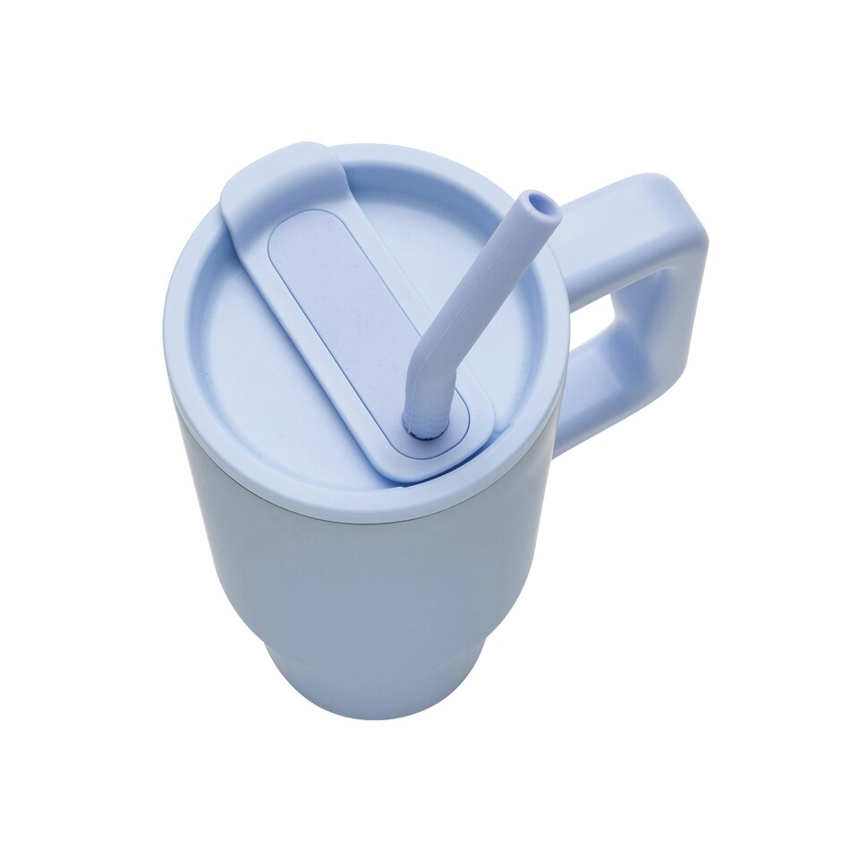 image 1 of XD Collection Embrace Deluxe Recycled Stainless Steel 900ml Tumbler - Light Blue - One Size