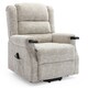 image 2 of Ashfield Electric Fabric Dual Motor Rise Recliner Lift Mobility Chair (Cream)