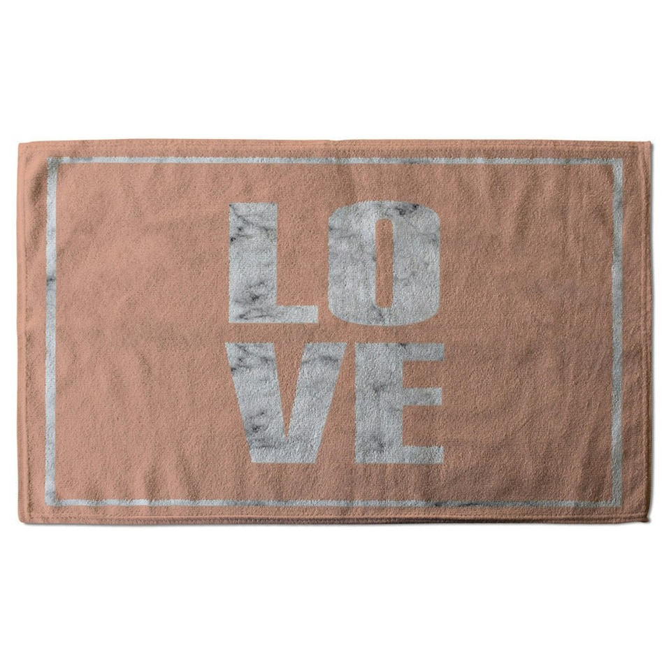 image 1 of Love Marble (Kitchen Towel)