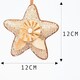 image 2 of 12cm Gold Star, 3pcs