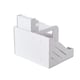 image 6 of Living and Home Desktop Letter Tray Desk Organizer | White