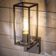 image 8 of CGC CHLOE Up Black E27 Outdoor Wall Lantern Light Clear Diffuser IP54