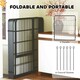 image 5 of PawHut Six-Panel Dog Playpen with Door, for Indoor, Outdoor, 80cm Tall
