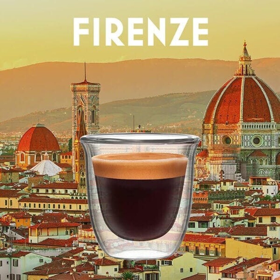 image 1 of Bialetti Firenze Double Walled Espresso Glasses 80ml Set of 2
