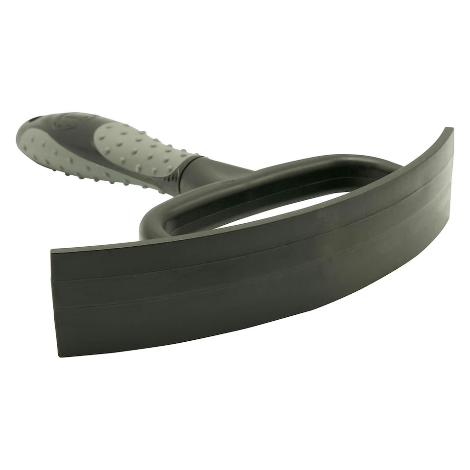 Imperial Riding IRHGrippy Plastic Half Round Horse Sweat Scraper - Black - One Size