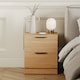 image 7 of Vida Designs Trega 2 Drawer Bedside Chest Bedroom Storage Unit, (H) 41cm x (W) 39cm x (D) 28cm, Pine, Set of 2
