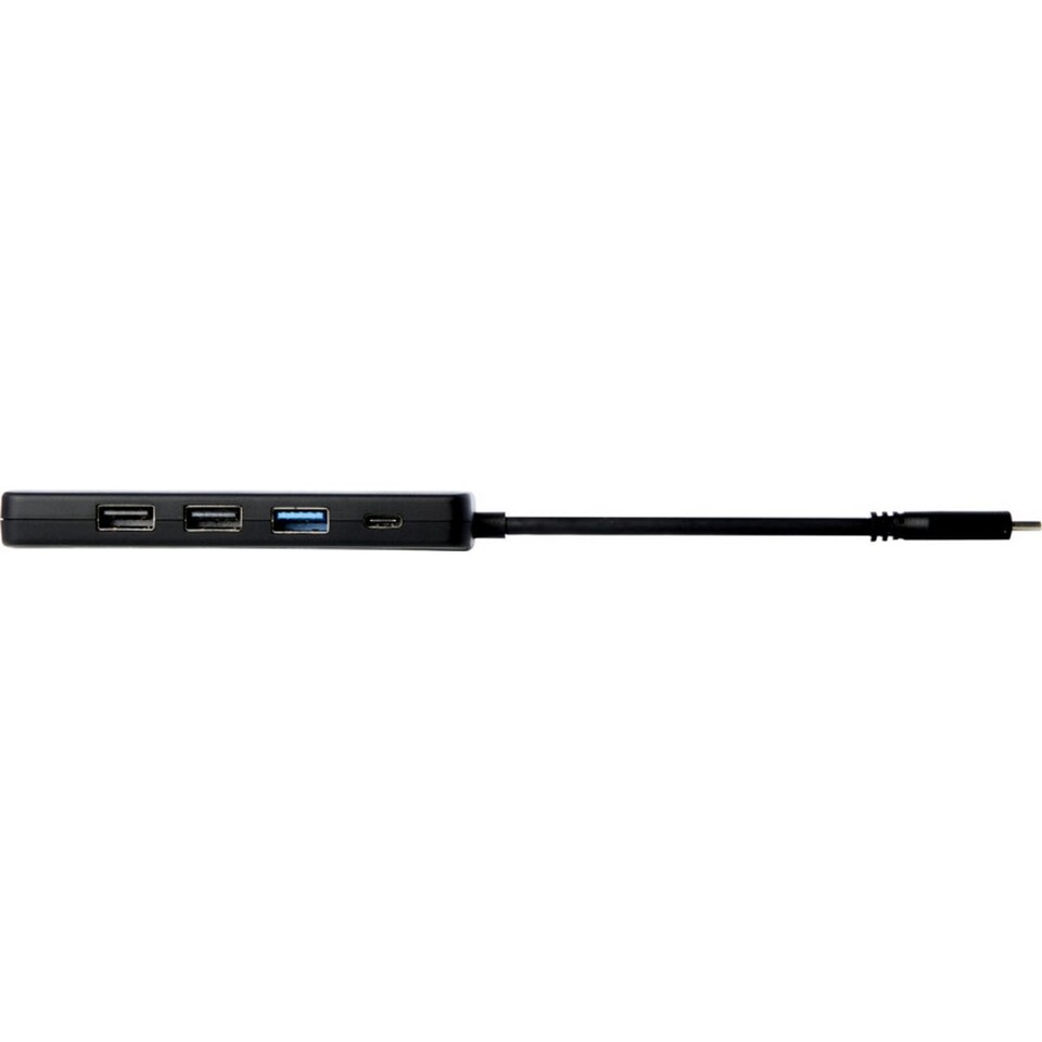 image 1 of Loop Plastic Multimedia USB Adapter | Black | Black | 1