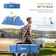 image 7 of Outsunny 2 Bedroom Camping Tent with Living Area, 3000mm Waterproof, Blue