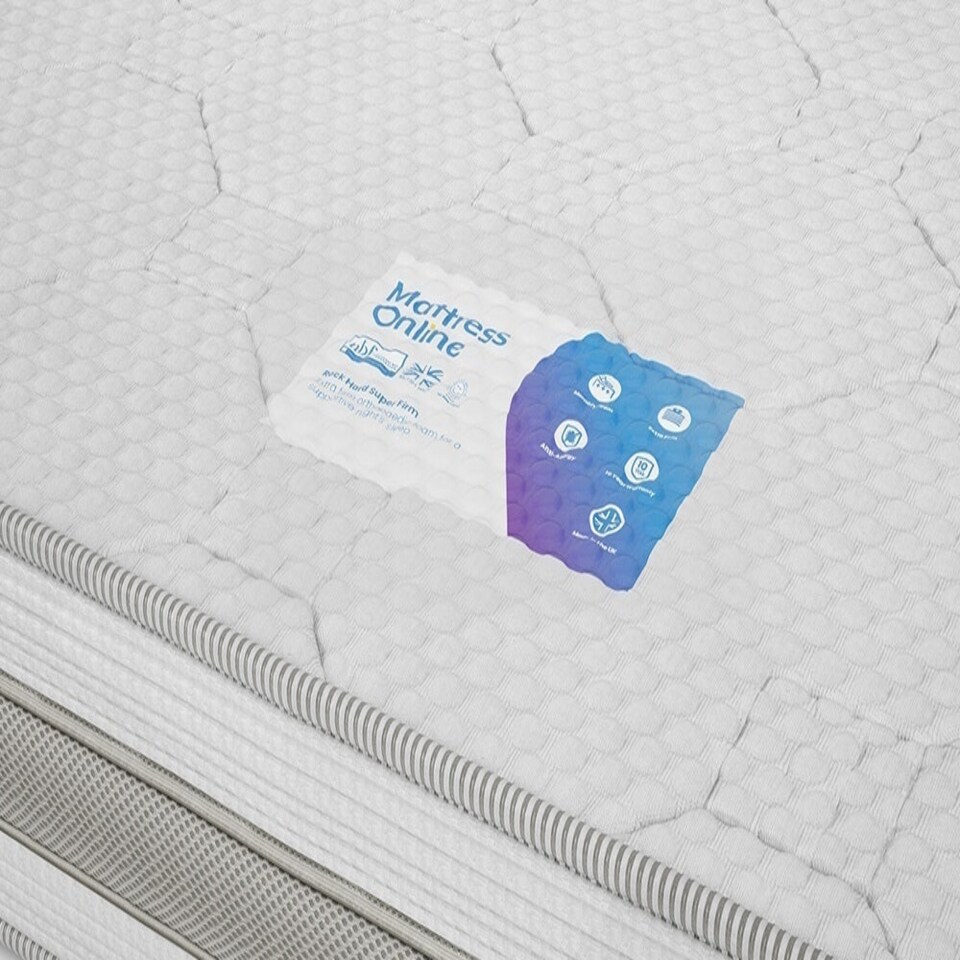 image 1 of SleepSoul Cloud 800 Pocket Memory Pillow Top Mattress White | Super King