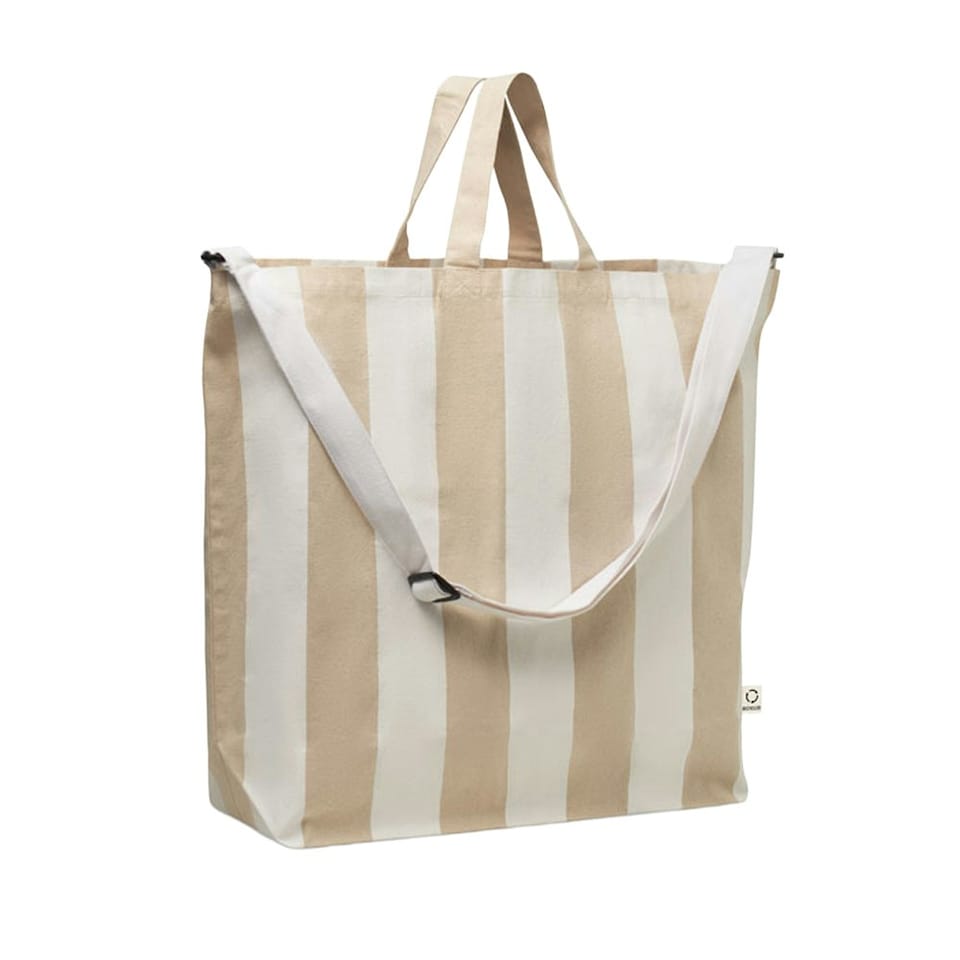 image 1 of MidOcean Laguna Beach Shopper Bag - White/White - One Size, One Size White