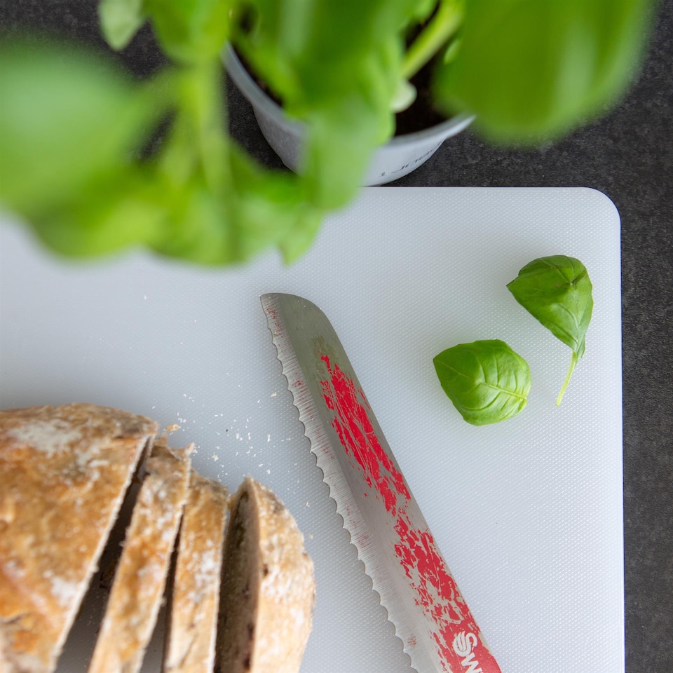 image 1 of Argon Tableware Plastic Chopping Board - 45cm x 30cm - White