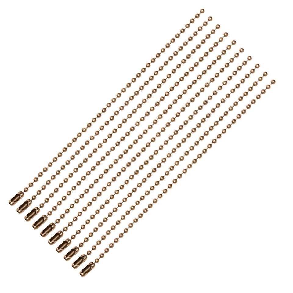 image 1 of 15cm Long Metal Ball Chain Extender for Label Tags - 100pcs