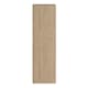 image 4 of Line Wardrobe with 2 Sliding Doors 1 Small Door and 2 Drawers in Jackson Hickory Oak