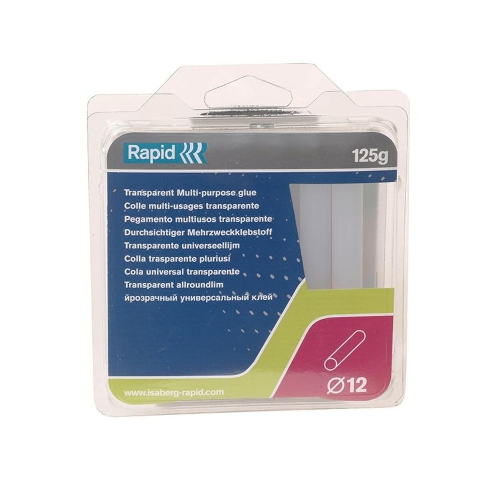 Rapid Glue Sticks - White - White 12 x 94mm Pack of 13