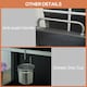 image 8 of Outsunny 3 Burner Gas Grill Portable Barbecue Trolley with Side Shelves