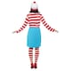 image 2 of Where's Wally? Wenda Long Sleeve Fancy Dress Costume Ladies Medium - UK 12-14 Multi | 12
