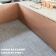 image 9 of NOVECRAFTO Peel & Stick Floor Tiles – Grey Carpet Effect, 12x12in (30.5x30.5cm), Self Adhesive, Durable, Easy Clean, Carpet Imitation Style Grey | 2.79 sqm