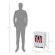 image 3 of HOMCOM Freestanding Fireplace Flame Effect Electric Heater Log Burning White