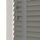 image 2 of 60cm Smooth Grey Faux Wood Venetian Blinds with Tapes (120cm Drop) Grey | Grey