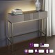 image 2 of Frank Olsen Iona Console Table Grey | Grey